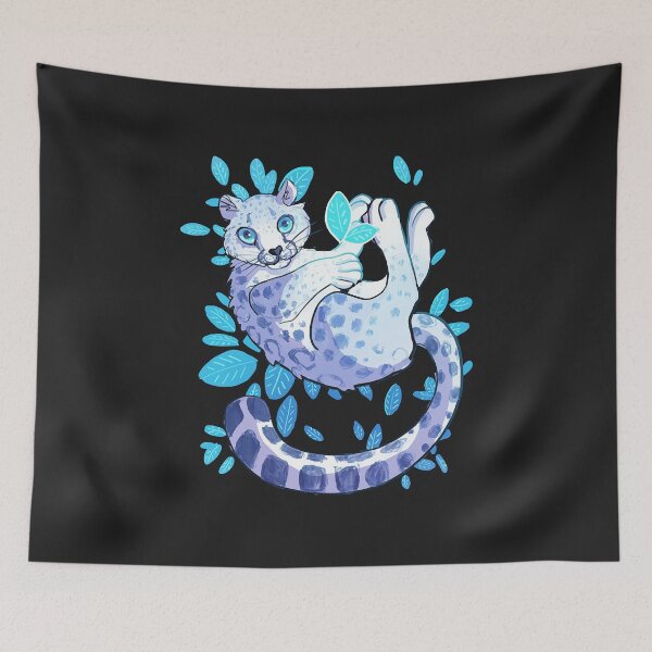 Item preview, Snow Leopard 1 2 designed and sold by ImogenMeredith.