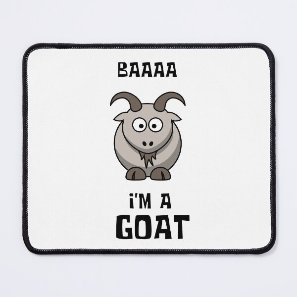 Item preview, I'M A GOAT (baaa!) - cute funny cartoon goat designed and sold by MiKy1997.