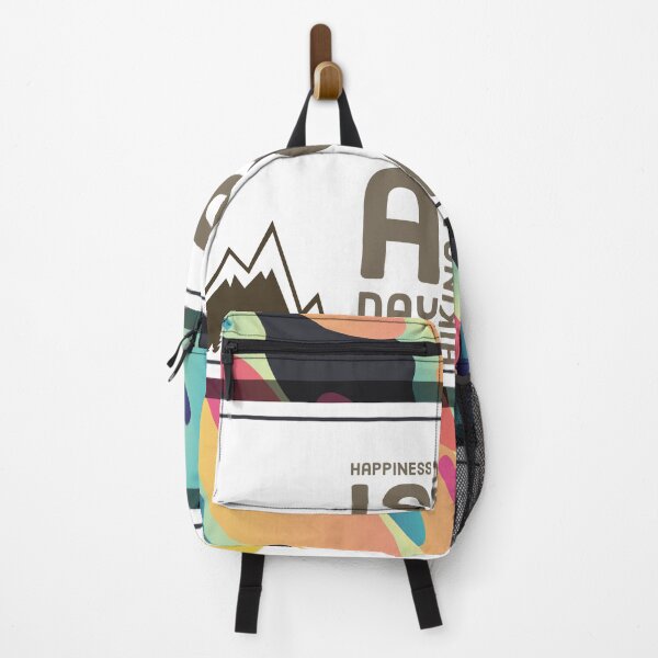 Item preview, Happiness is a day spent hiking with my dog designed and sold by derryshop.