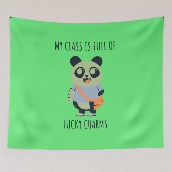 Item preview, My class is full of Lucky Charms cute Panda -teachers favorite designed and sold by Creative Life.