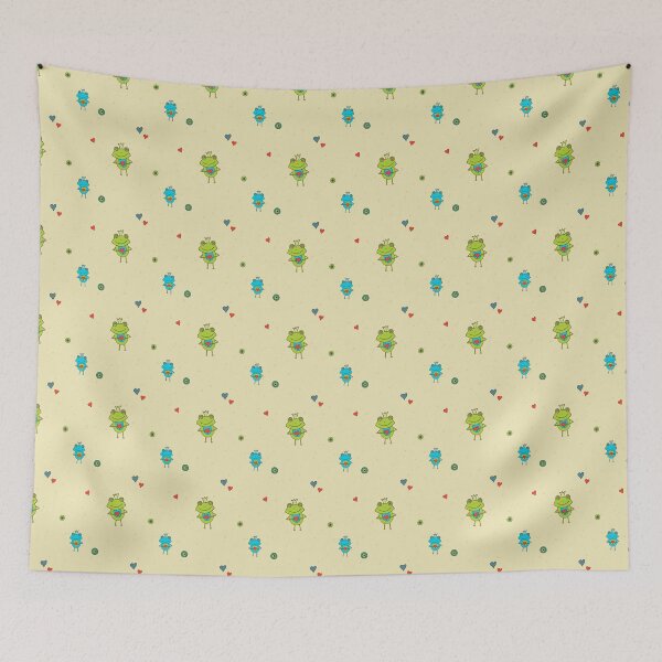 Item preview, Cute Tree Frog Pattern designed and sold by TimeForTShirt.