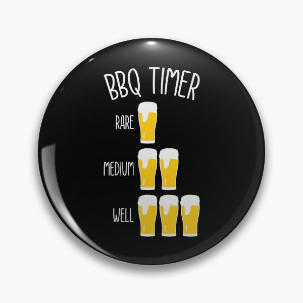 Item preview, BBQ Timer Beer Drinking Funny Grilling designed and sold by Urlan.