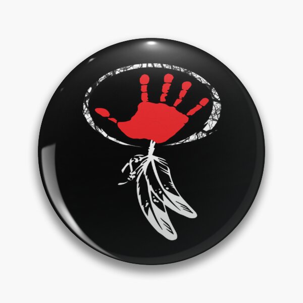Item preview, Native Americans Red hand designed and sold by RomanceCult.