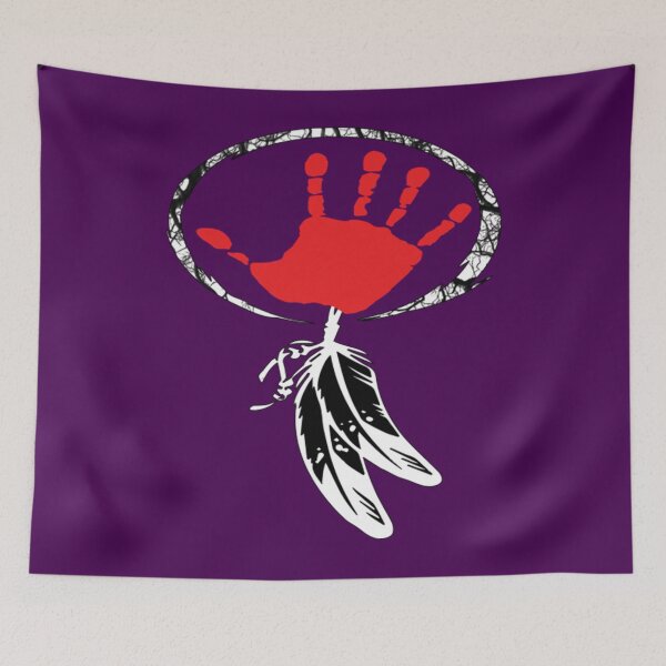 Item preview, Native Americans Red hand designed and sold by RomanceCult.
