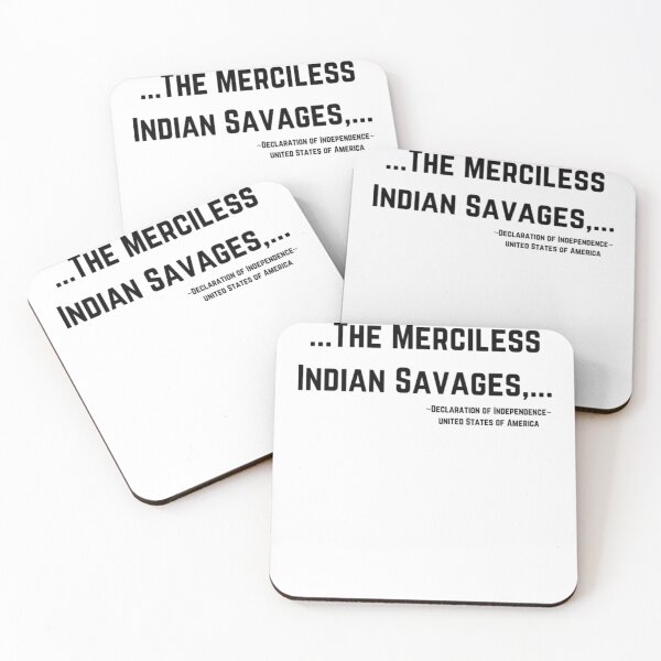 Item preview, The Merciless Indian Savages designed and sold by RomanceCult.