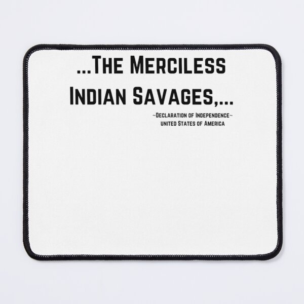 Item preview, The Merciless Indian Savages designed and sold by RomanceCult.