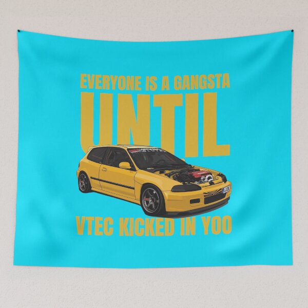 Artikelvorschau, Jeder ist ein Gangster, bis Vtec einsteigt, Yoo!! entworfen und verkauft von MOTOSHIFT.
