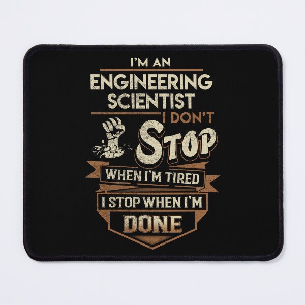Item preview, Engineering Scientist T Shirt - I Stop When Done Job Gift Item Tee designed and sold by natalinedk.