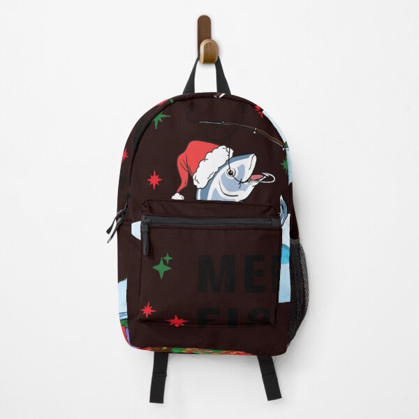 Item preview, Merry Fishmas Santa Funny Fishing Fish Santa Xmas designed and sold by HerbertKuhn112.