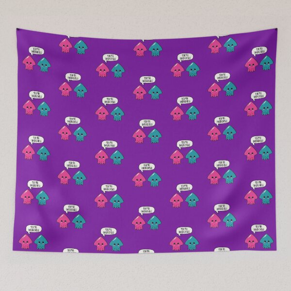 Item preview, You're Inkredible - Cute Squid Couple Pun gift designed and sold by LEFDDesigns.