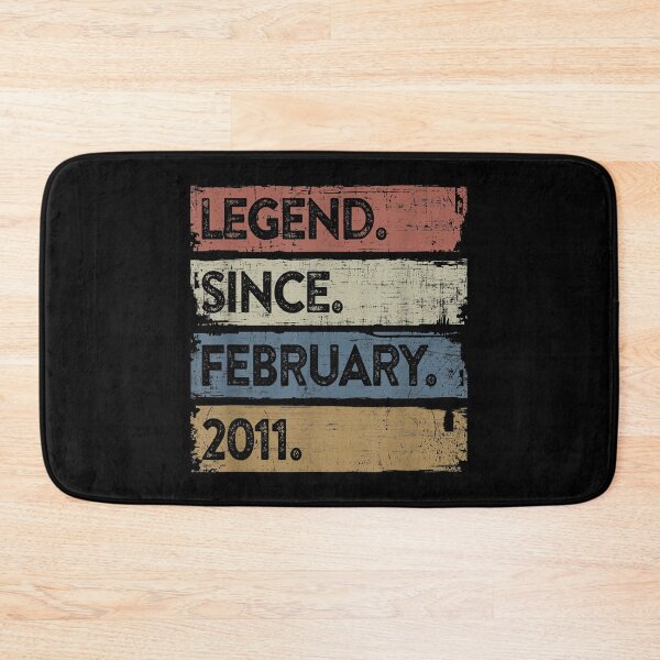 Item preview, Legend Since February 2011 12th Birthday 12 Years Old Boy designed and sold by PrincessBrogan.