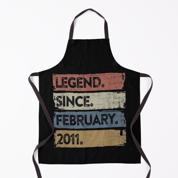 Item preview, Legend Since February 2011 12th Birthday 12 Years Old Boy designed and sold by PrincessBrogan.