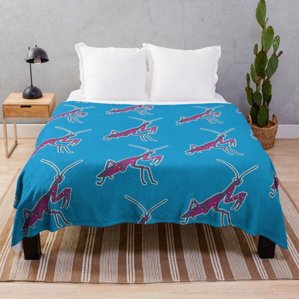 Item preview, Praying Mantis - Aboriginal art designed and sold by Black-Arts.