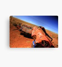 Crumpled Canvas Print
