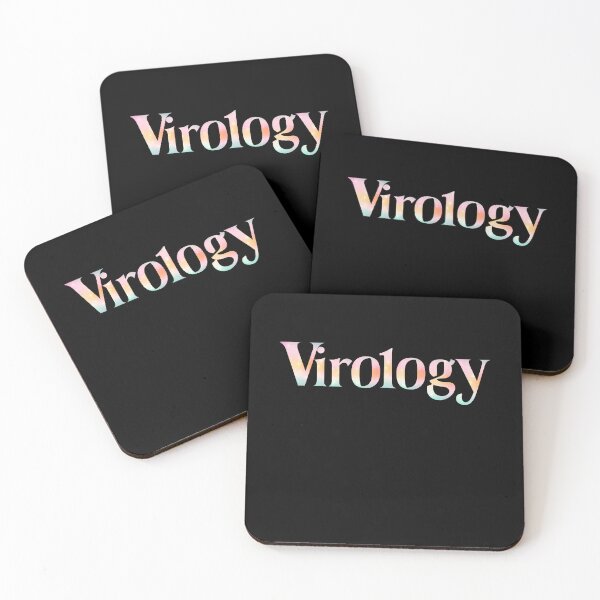 Item preview, virology science pink orange and green designed and sold by miriamyk.
