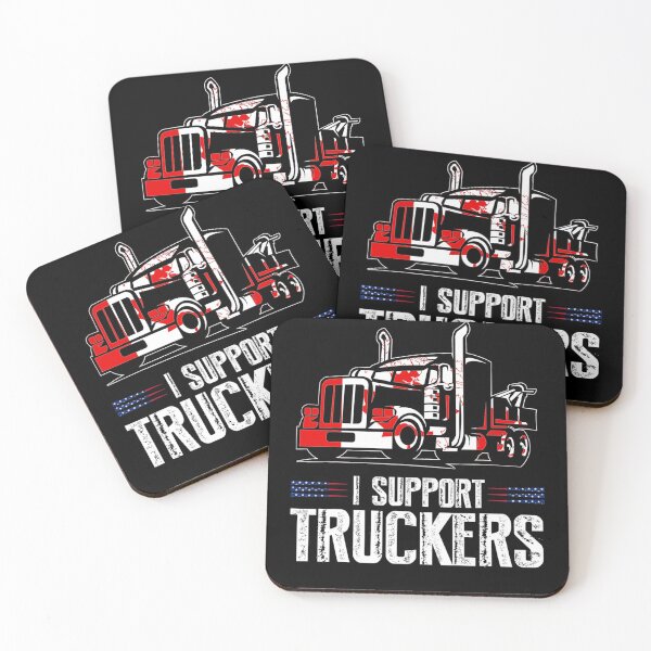 Item preview, Canada Freedom Convoy 2022 Canadian Truckers Support designed and sold by DaxuaVanes.