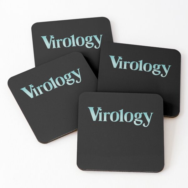 Item preview, virology science green turquoise  designed and sold by miriamyk.