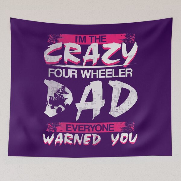 Item preview, Mens Crazy Four Wheeler Dad Riding Quad Biker ATV Off-road Bike designed and sold by DaxuaVanes.