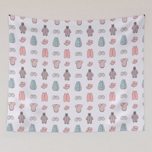 Item preview, Pattern with clothes for newborns designed and sold by SychEvaartist.