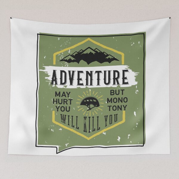 Item preview, Adventure is a way of Life - Classic designed and sold by ElPatron258366.