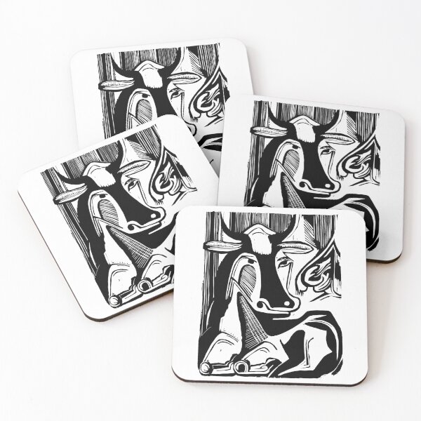 Item preview, The large cow lying down Ernst Ludwig Kirchner designed and sold by fivo.