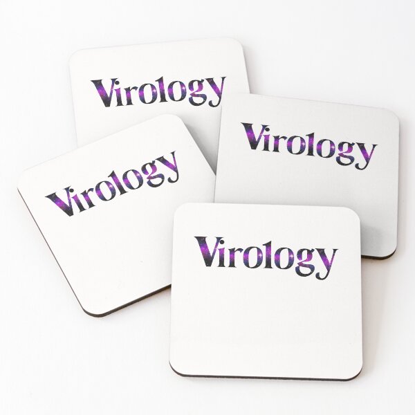 Item preview, virology science purple stars designed and sold by miriamyk.