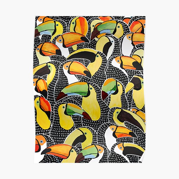 Toucan art  Poster