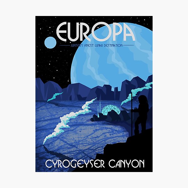 Item preview, Europa Tourism Poster designed and sold by Morgan Krieg.