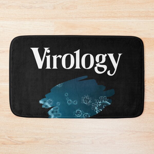 Item preview, virology science green turquoise viruses  designed and sold by miriamyk.