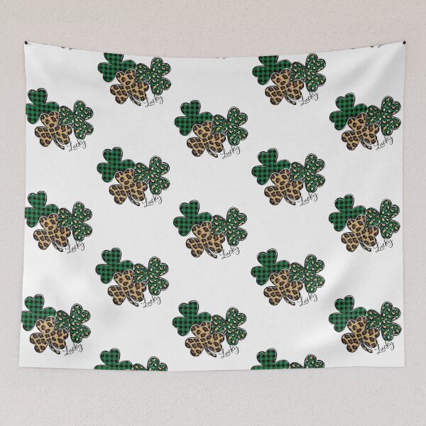 Item preview, Lucky Shamrock Leopard St Patrick's Day designed and sold by SweetPea49.