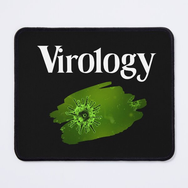 Item preview, virology science green viruses designed and sold by miriamyk.