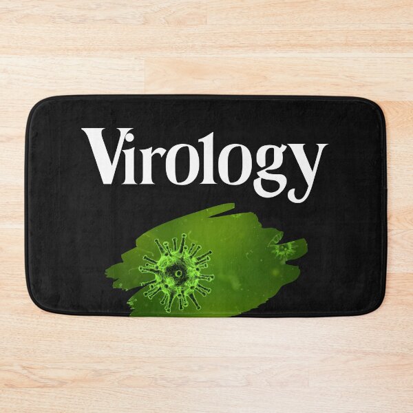 Item preview, virology science green viruses  designed and sold by miriamyk.