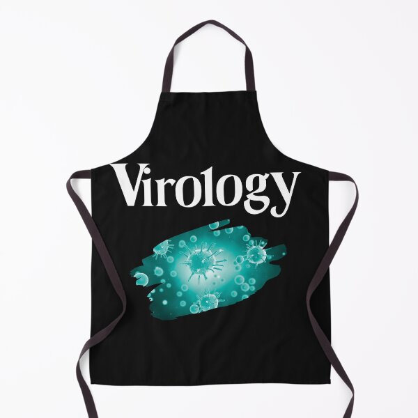 Item preview, Virology science green turquoise viruses designed and sold by miriamyk.