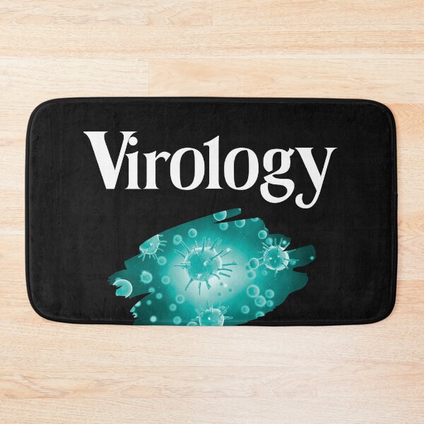 Item preview, Virology science green turquoise viruses  designed and sold by miriamyk.
