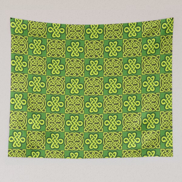 Item preview, Irish Celtic Shamrock Pattern designed and sold by SweetPea49.