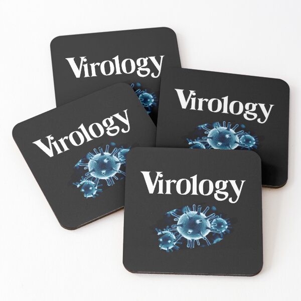 Item preview, Virology science blue viruses  designed and sold by miriamyk.
