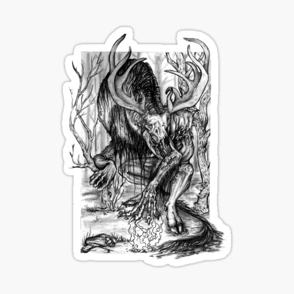 Item preview, The Wendigo  designed and sold by RebeccaElysium.