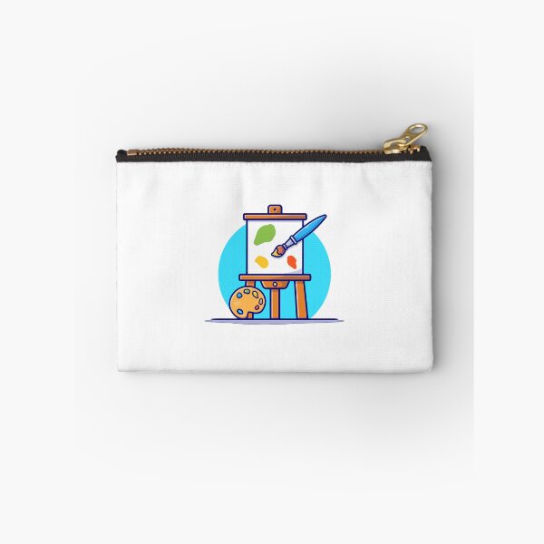 Item preview, Easel Art Board, Paint pallet And Paint Brush Cartoon Vector Icon Illustration  designed and sold by GjBBCFDDy.