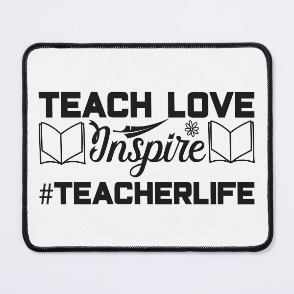 Item preview, Teacher Love Inspire #Teacherlife designed and sold by AuroraApparel.