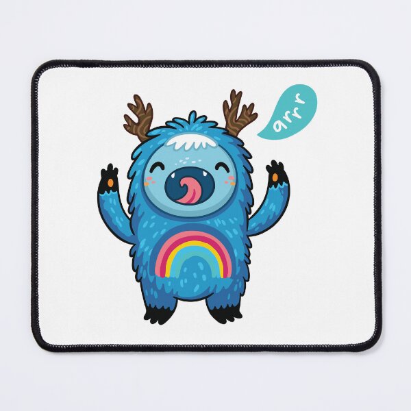 Item preview, Blue forest monsters designed and sold by PenguinHouse.