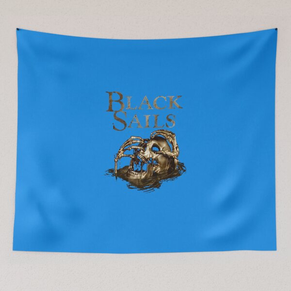 Item preview, Black Sails Golden Skull Logo Essential T-Shirt designed and sold by MertKadam.