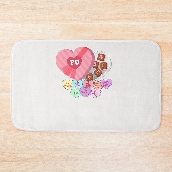 Item preview, ABCDEFU Candy Hearts designed and sold by EspenoyStore.