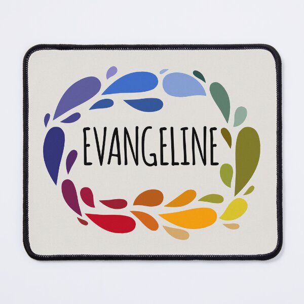 Item preview, Evangeline Name Cute Colorful Gift Named Evangeline designed and sold by kindxinn.
