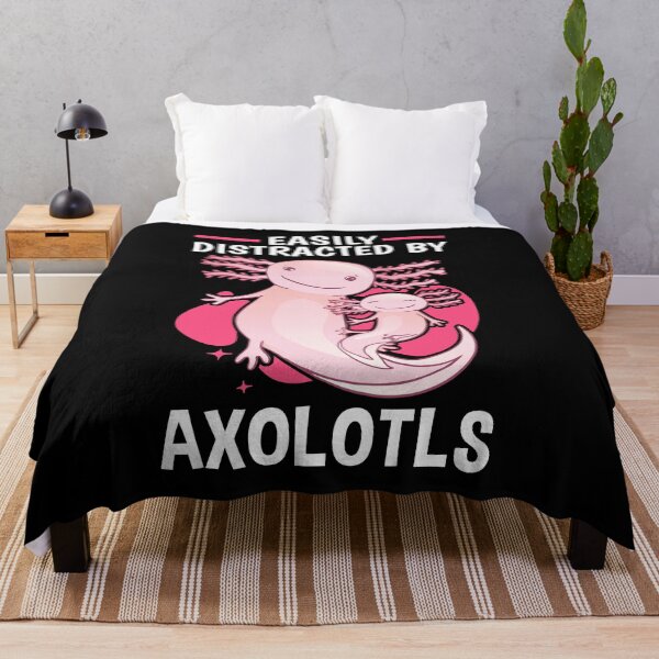 Item preview, Easily distracted with Axolotl Aquaristik Axolotl designed and sold by madgrfx.