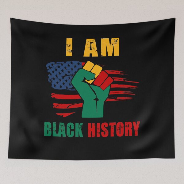 Item preview, Black History Month - I Am Black History Melanin designed and sold by Fabvity.