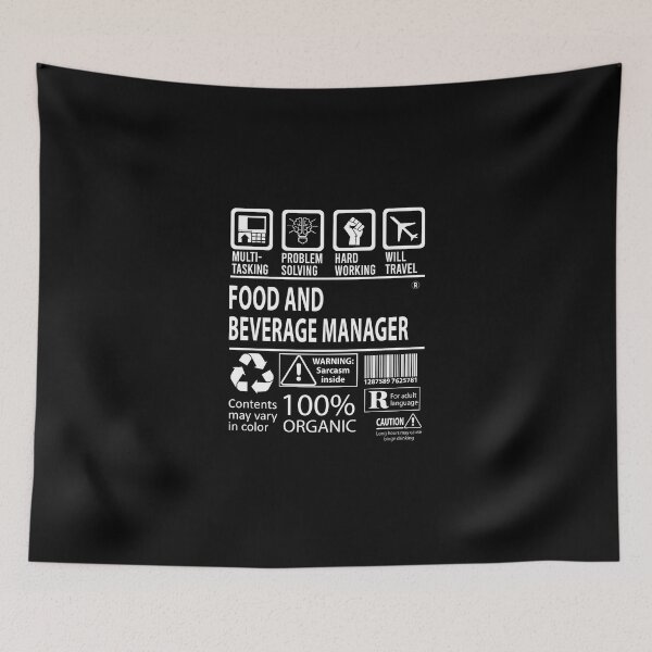 Item preview, Food And Beverage Manager T Shirt - MultiTasking Certified Job Gift Item Tee designed and sold by sabinacsnm.