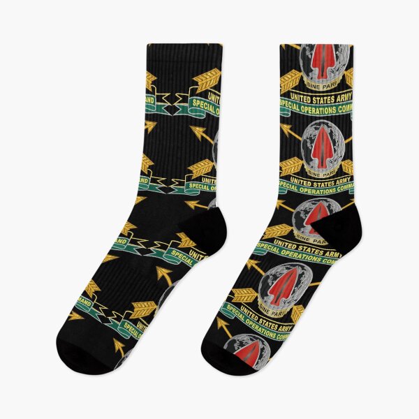 Item preview, Army - US Army Special Operations Command - DUI - New w Br - Ribbon X 300 designed and sold by Military Insignia Products.