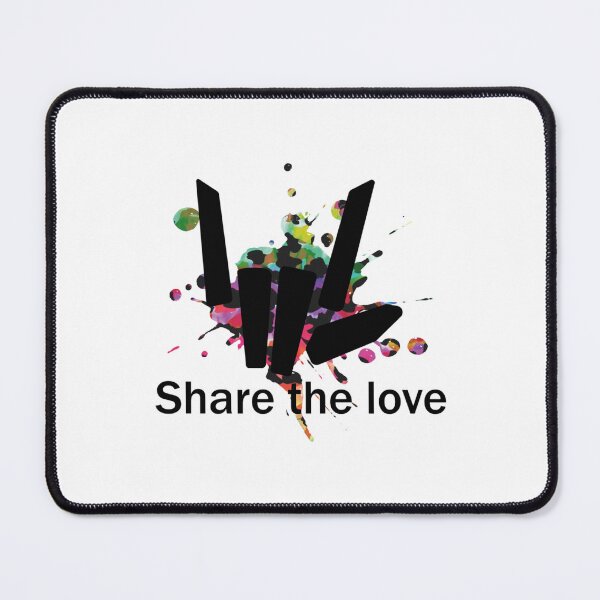 Item preview, Share the Love Animal Print tye dye   designed and sold by LinenandJames.
