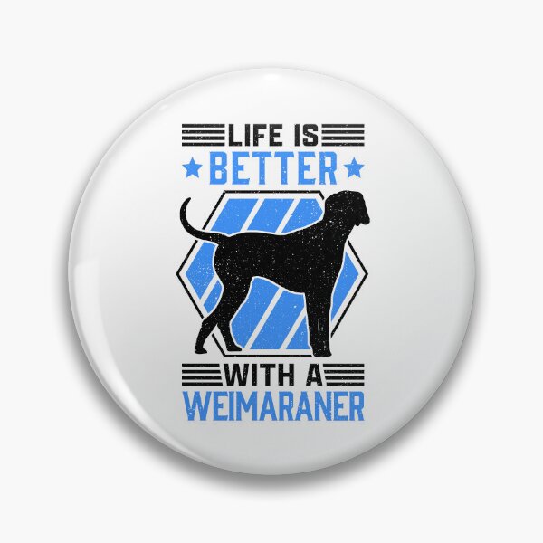 Item preview, Living with a Weimaraner Pointer Weimaraner designed and sold by madgrfx.
