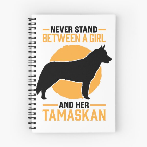 Item preview, Girl with Tamaskan Wolf Dog Tamaskan designed and sold by madgrfx.